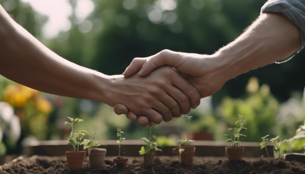 building trust with actions
