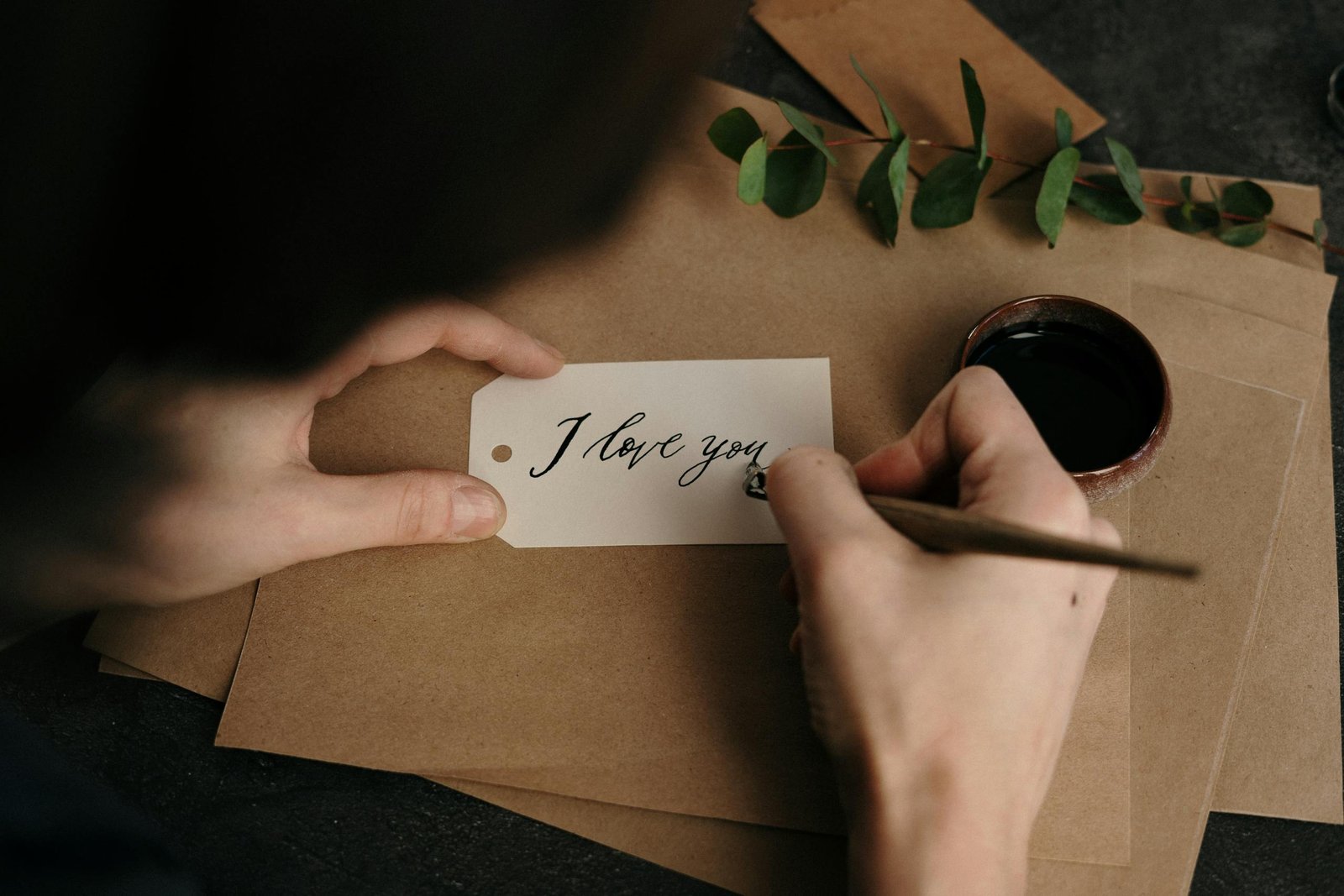 Person Holding White Printer Paper Identify Your Love Language